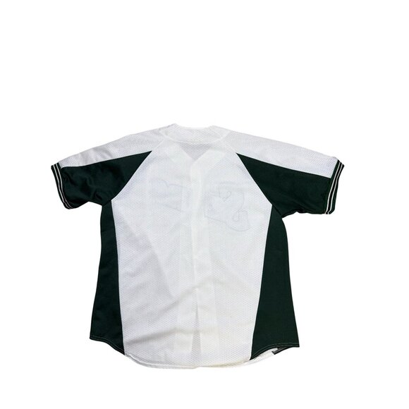 vintage Dallas Stars 99 Stanley Cup Champions BASEBALL jersey Majestic XL green - Picture 10 of 10